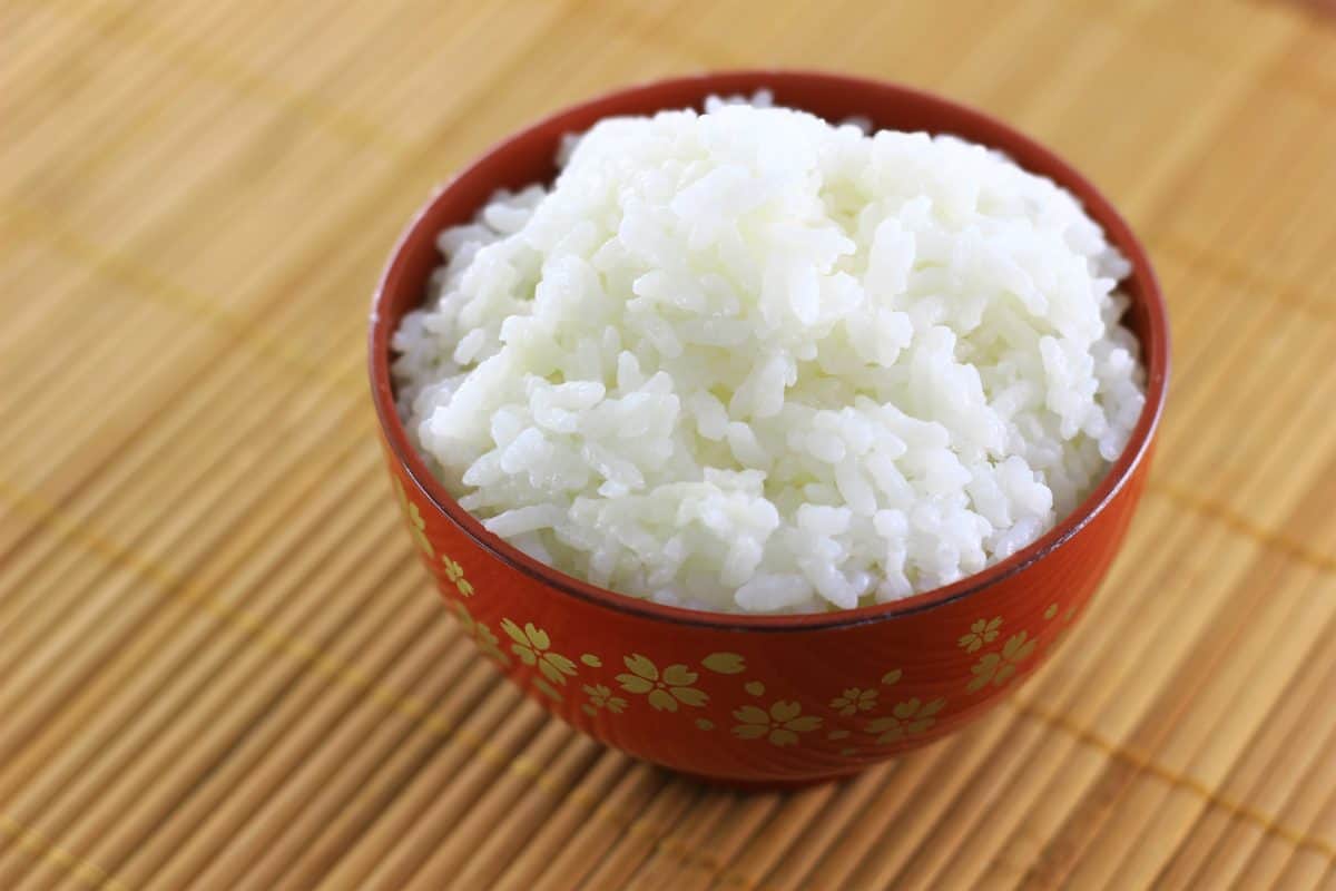 Valgyti ryžius sapne