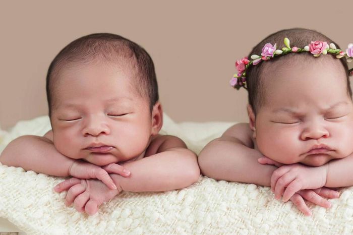 एक सपने में जुड़वाँ बच्चों के साथ गर्भवती