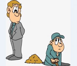 Voir extraire l'or du sol