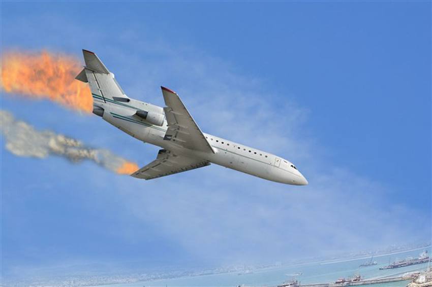 طیارہ حادثے کا خواب