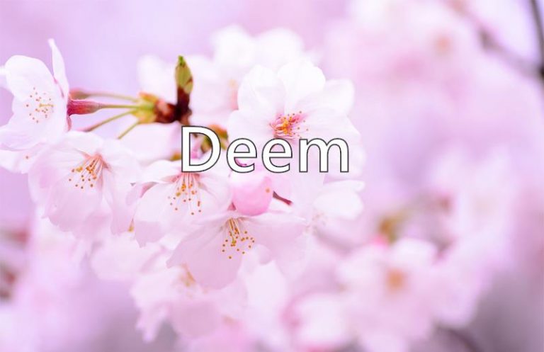 Deem name meaning