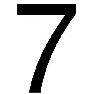 الرقم 7 في المنام