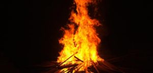 اشتعال النار في الحلم