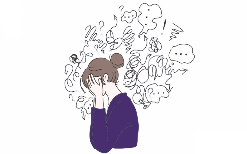 Gaixotasun mentala al da gehiegi pentsatzea?