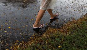 ما هو تفسير المشي تحت المطر في المنام للنابلسي؟ وتفسير المشي تحت المطر الخفيف