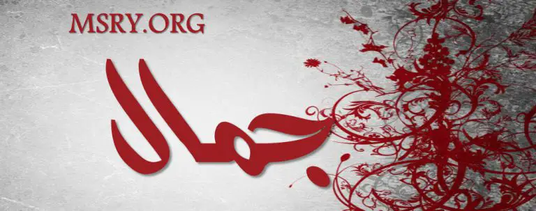 معنى اسم جمال