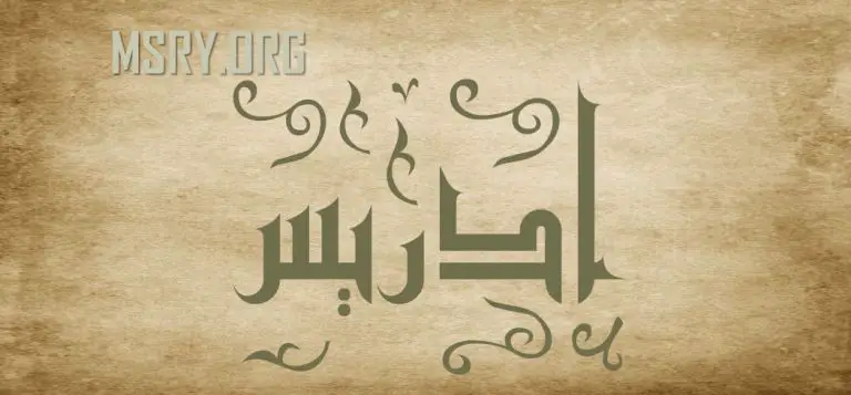 معنى اسم إدريس