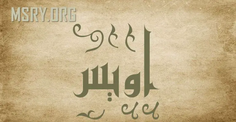 معنى اسم أويس وشخصيته