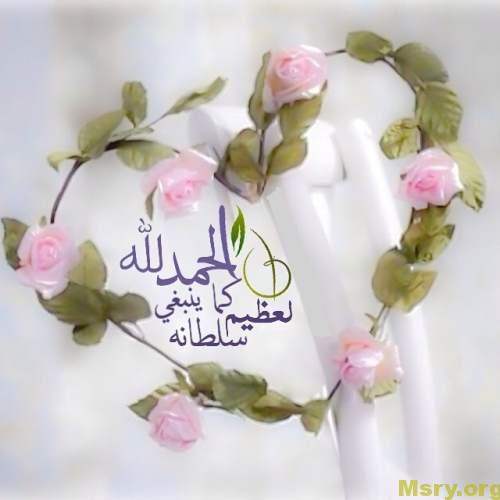 اذكار المسلم وصورة مكتوب عليها الحمد لله كما ينبغى لعظيم سلطانه اذكار - اذكار الصباح - اذكار المسلم 4