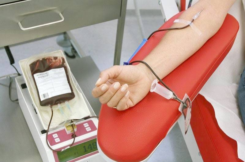 التبرع بالدم