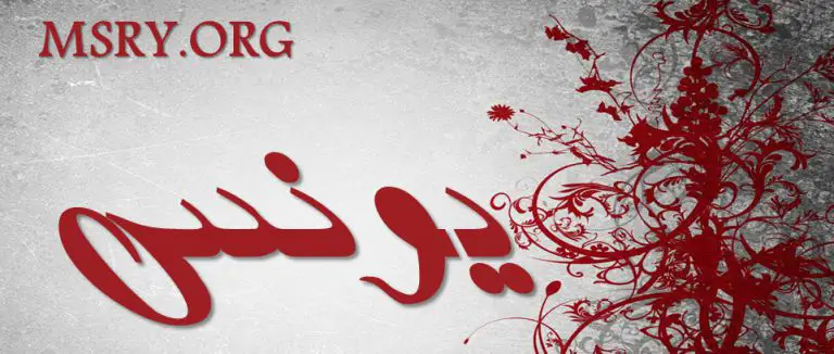 معنى اسم يونس