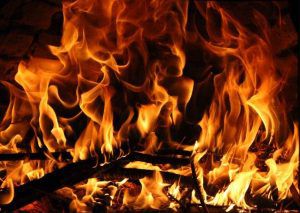 رؤية النار في الحلم