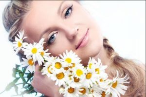 هل البابونج مفيد للبشرة