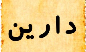 معنى اسم دارين